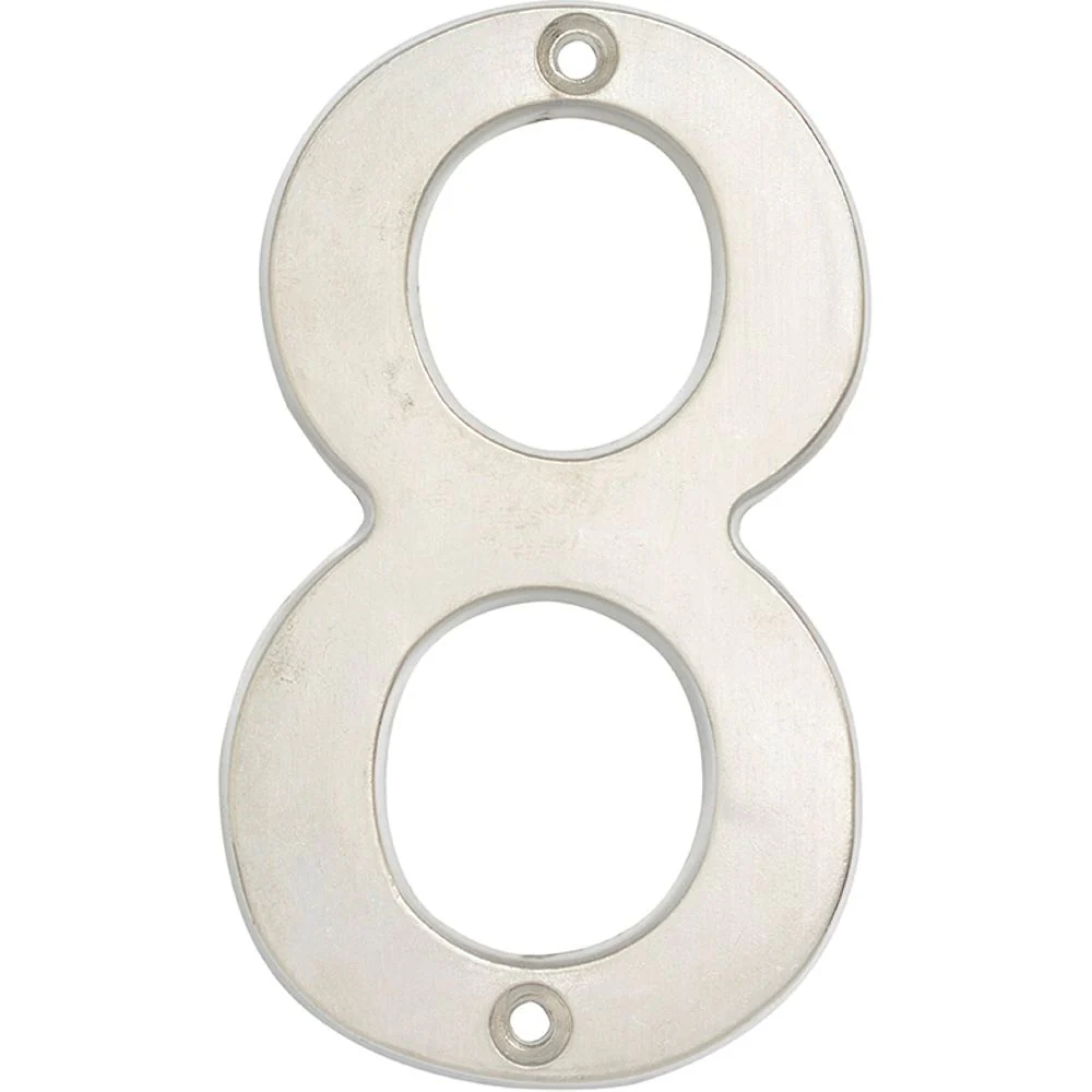 Numero 8 Slim 4" Cromo Satinado Lock - Image 6