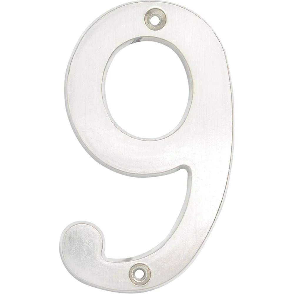 Numero 9 Slim 4" Cromo Satinado Lock - Image 3