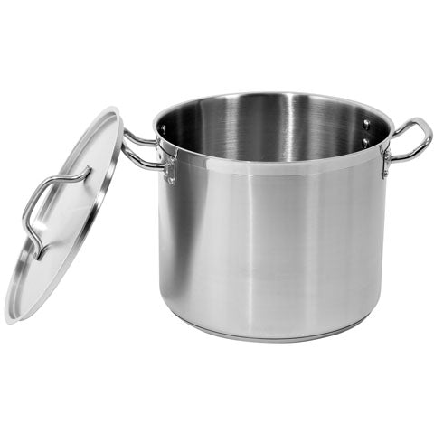 Olla Profunda Con Tapa De Acero Inoxidable (Tamaño: 32 X 26 Cm, Capacidad 20.9 L) - Image 2