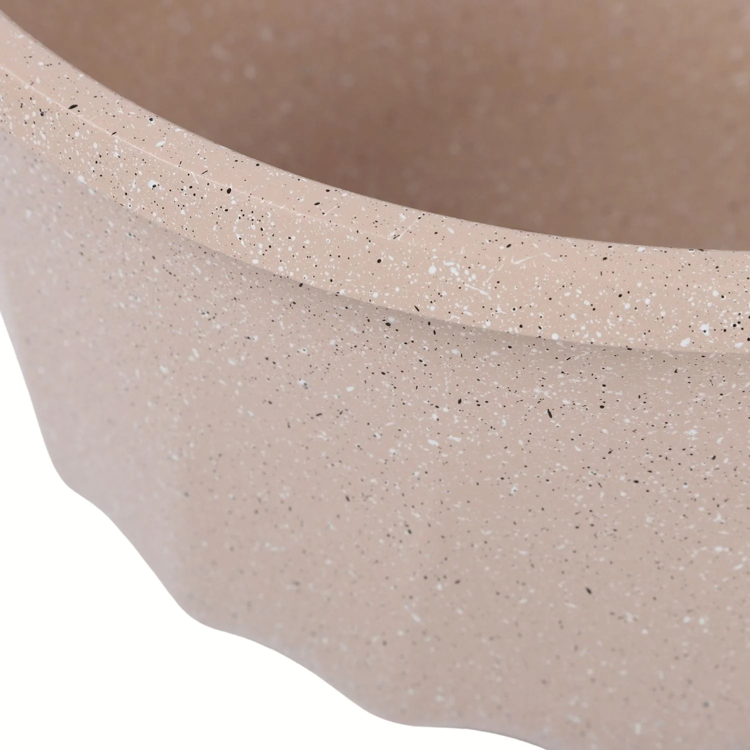 Ollas, Sartén Antiadherente Ceramico En Juego Utensilios Eco-Friendly Con Mango De Madera Con Sensor De Calor. Set De 12 Piezas, Color Beige. Batería De Cocina. 100% Libre De Teflon - Image 2