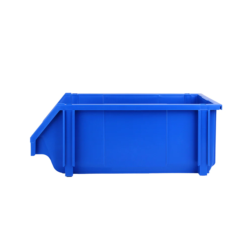 (Pack 50 Pzas) Cajas Apilables O Encajables De Pin Chica 80 Anch * 130 Profun.*55 Alto Mm.Color Azul - Image 2