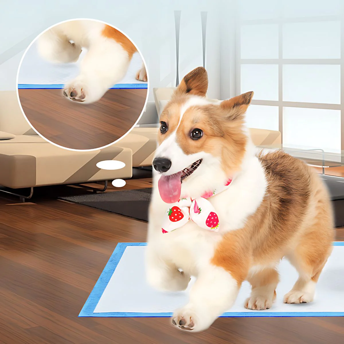 Pads De Entrenamiento Desechables Para Perros Mascotas 45Cm X 60Cm. (Pack De 50 Unidades) - Image 4