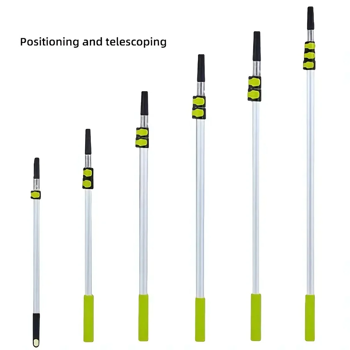 Palo De Extensión Para Pintar Metálico Ajustable (1.2M-4M) Barra Extensible Ligera Y Resistente Para Limpieza Y Pintura. Tubo Telescópico. - Image 2