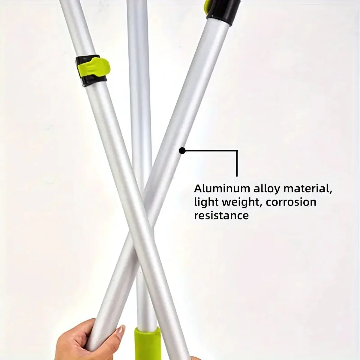 Palo De Extensión Para Pintar Metálico Ajustable (1.2M-4M) Barra Extensible Ligera Y Resistente Para Limpieza Y Pintura. Tubo Telescópico. - Image 5