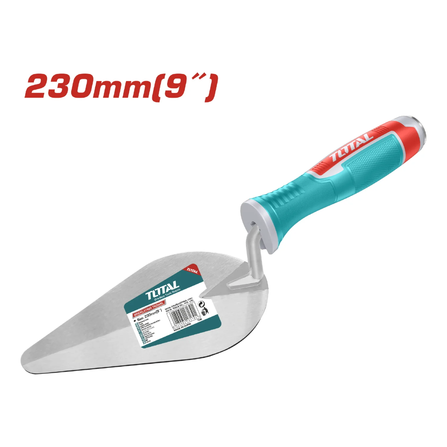 Palustre De Albañil 9" / 230Mm. Mango Confortable De Plastico TOTAL - Image 2