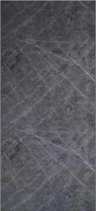 Panel Decorativo Mármol PVC 1.22M X 2.80M X 3Mm Gris Marquina (Línea Económica) Láminas De PVC Para Paredes Y Techo. - Image 3