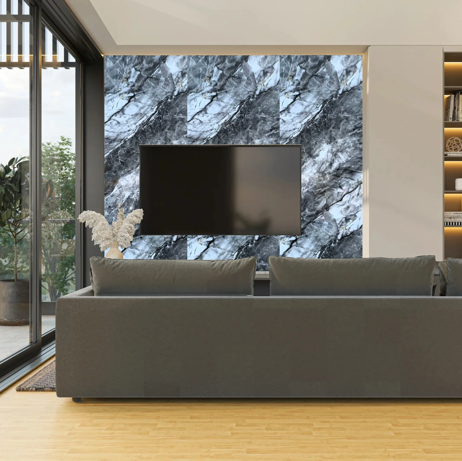 Panel Decorativo Mármol PVC 1.22 M X 2.80 M X 3 Mm. Acabado: Glacier Rock - Image 3