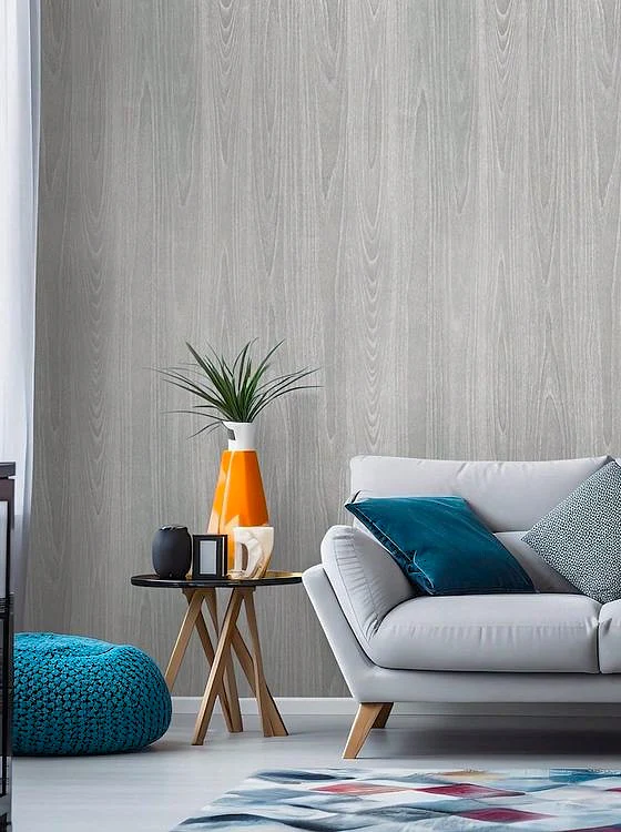 Panel Decorativo WPC Bambú 1.22 M X 2.80 M X 5 Mm Madera Haya Gris - Image 3