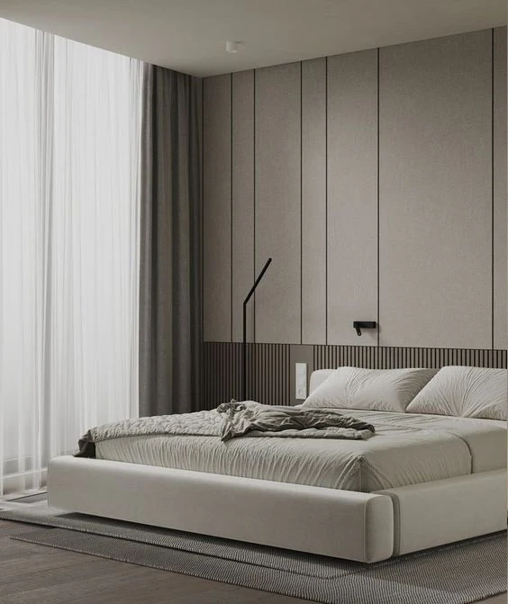 Panel Decorativo WPC Bambú 1.22 M X 2.80 M X 5 Mm Tela Lino Beige - Image 4