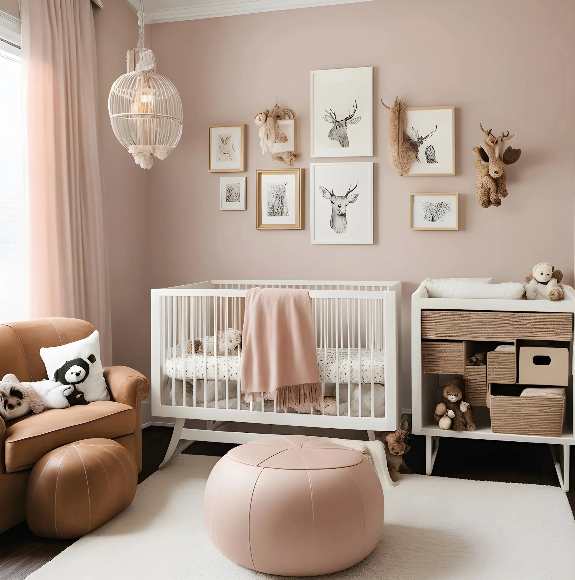 Panel Decorativo WPC Bambú Soft Touch 1.22 M X 2.80 M X 5 Mm Rosa Coral Pastel - Image 2