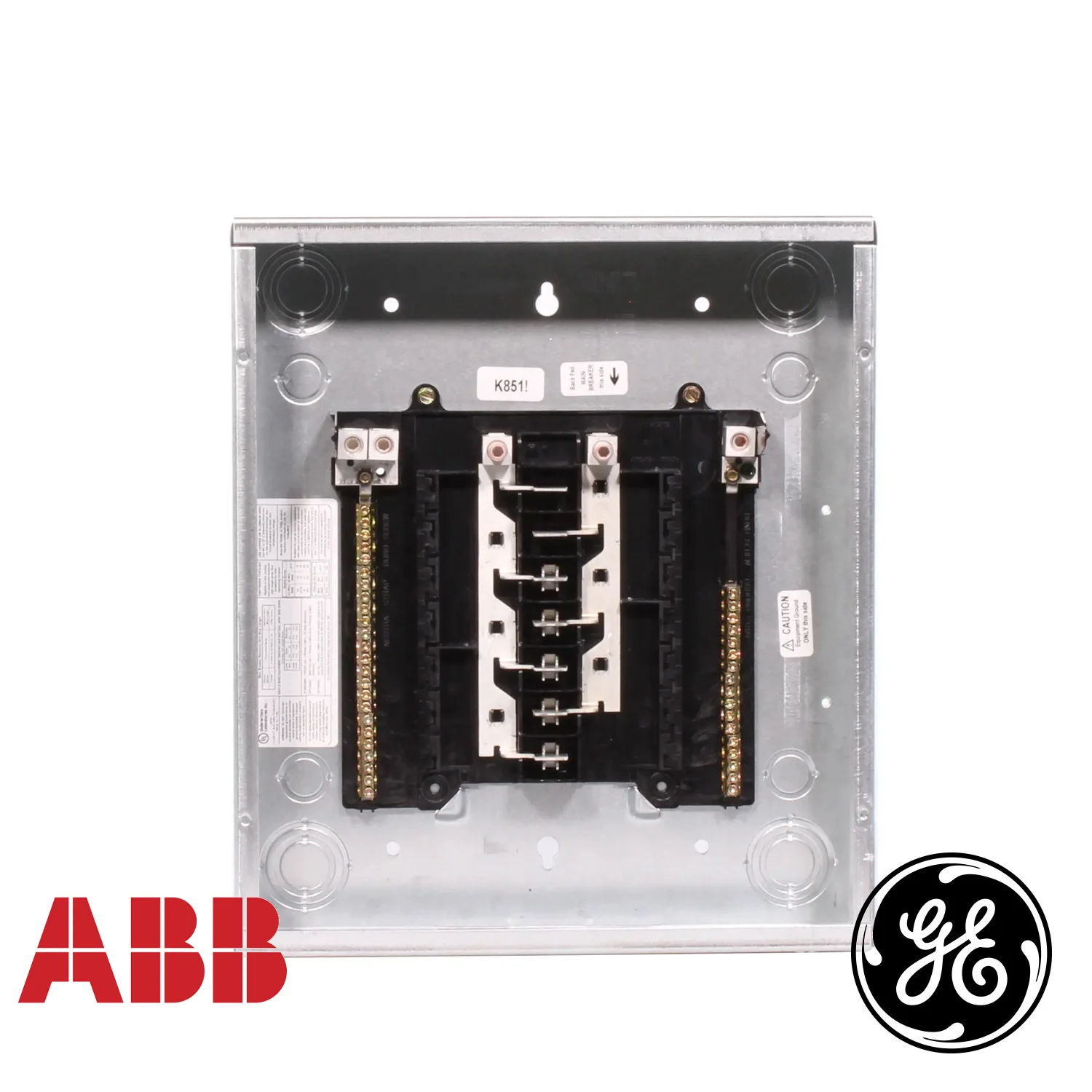 Panel Eléctrico 125A, 120/240V 12Cts. Caja Breaker General Electric (GE) Tablero Eléctrico Monofásico TLM1212CCU - Image 2