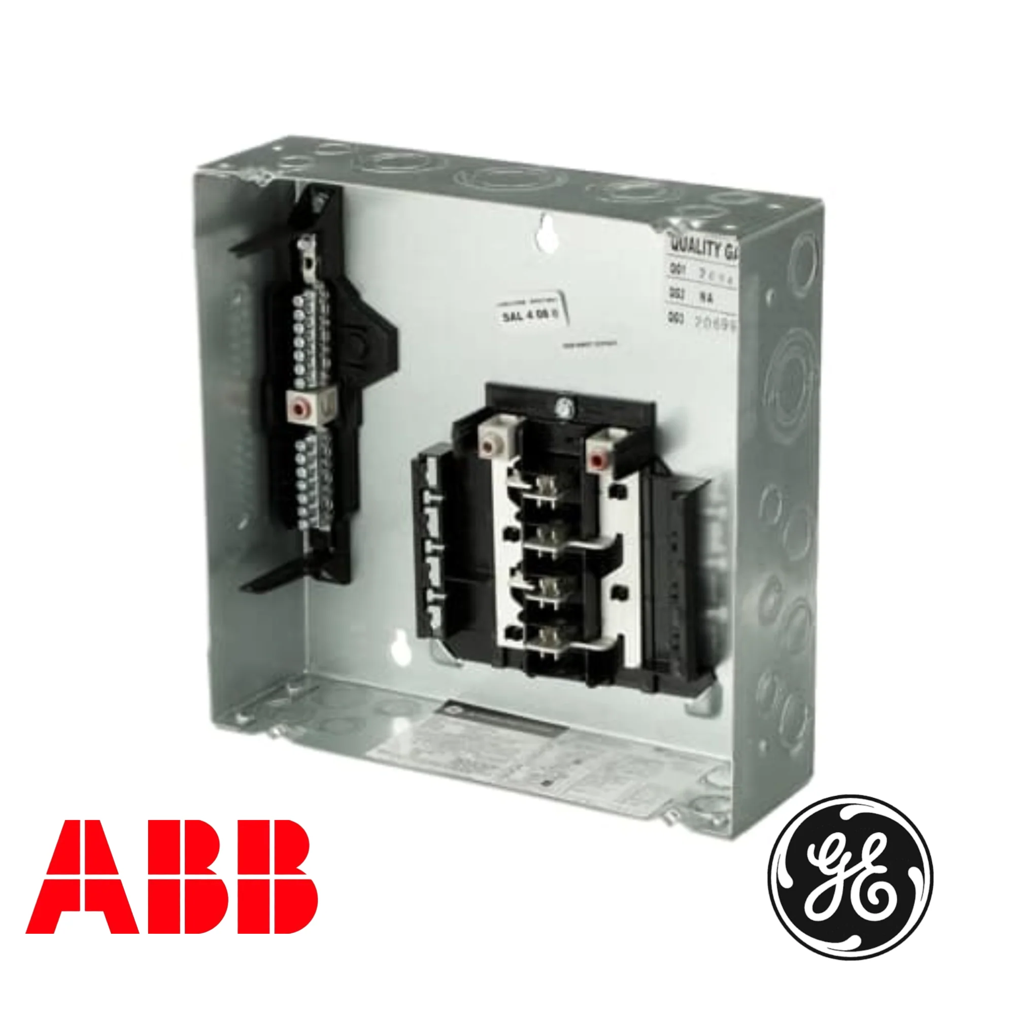 Panel Eléctrico 125A, 120/240V 6Cts. Caja Breaker General Electric (GE) Tablero Eléctrico TLM612FCUD - Image 2