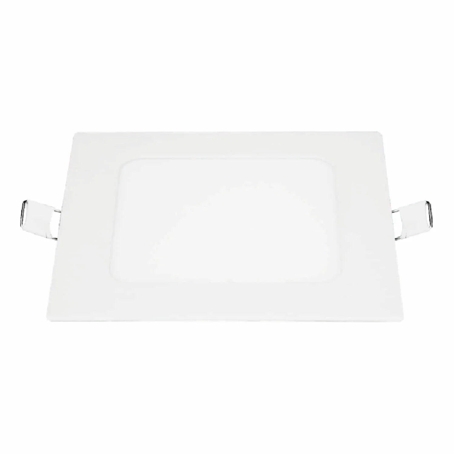 Panel LED Recesado Cuadrado 12W 6500K Luz Blanca. Lámpara De Techo Empotrado.