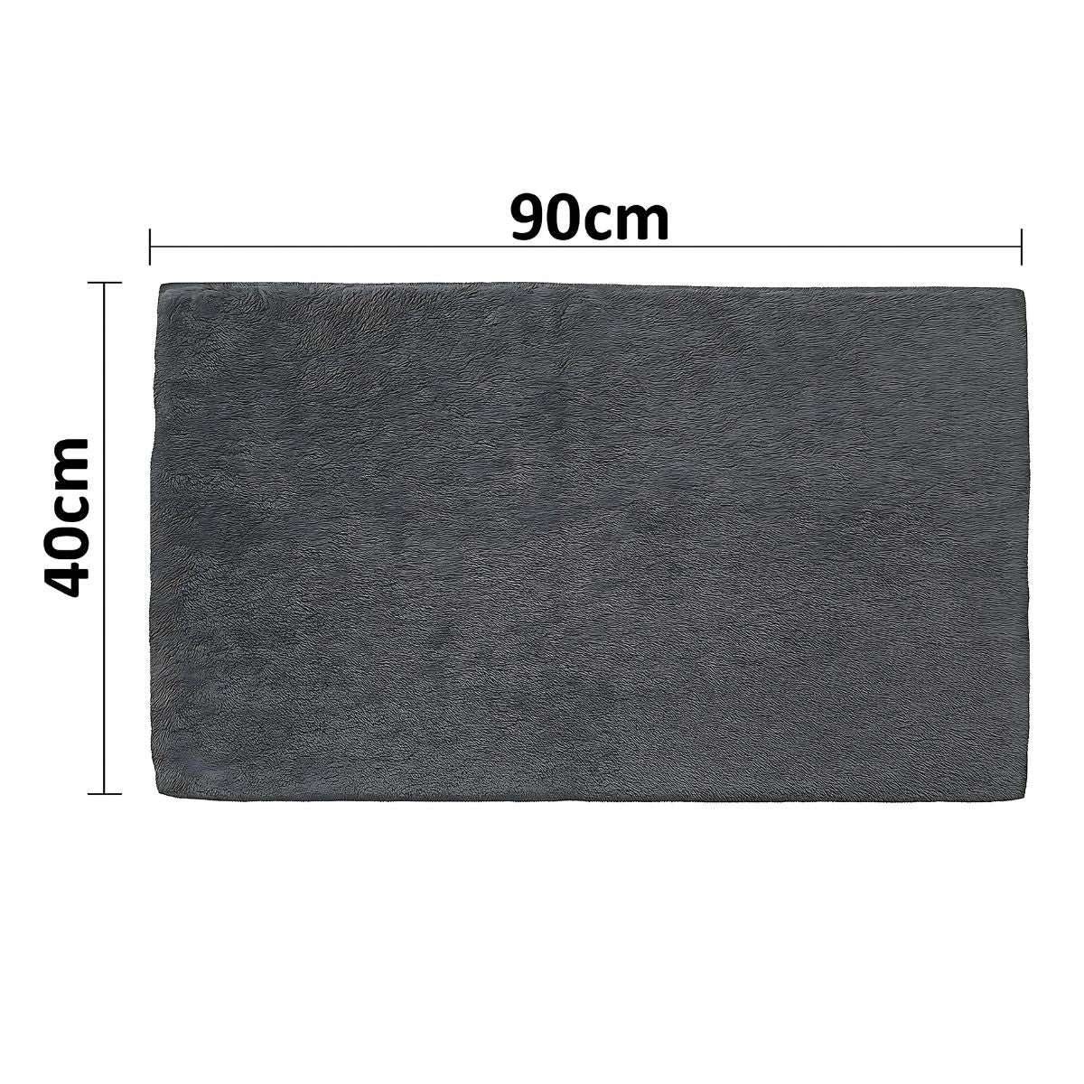Paño De Microfibra Color Gris 40 X 90Cm. Trapo De Limpieza Absorbente. (420Gsm) - Image 2