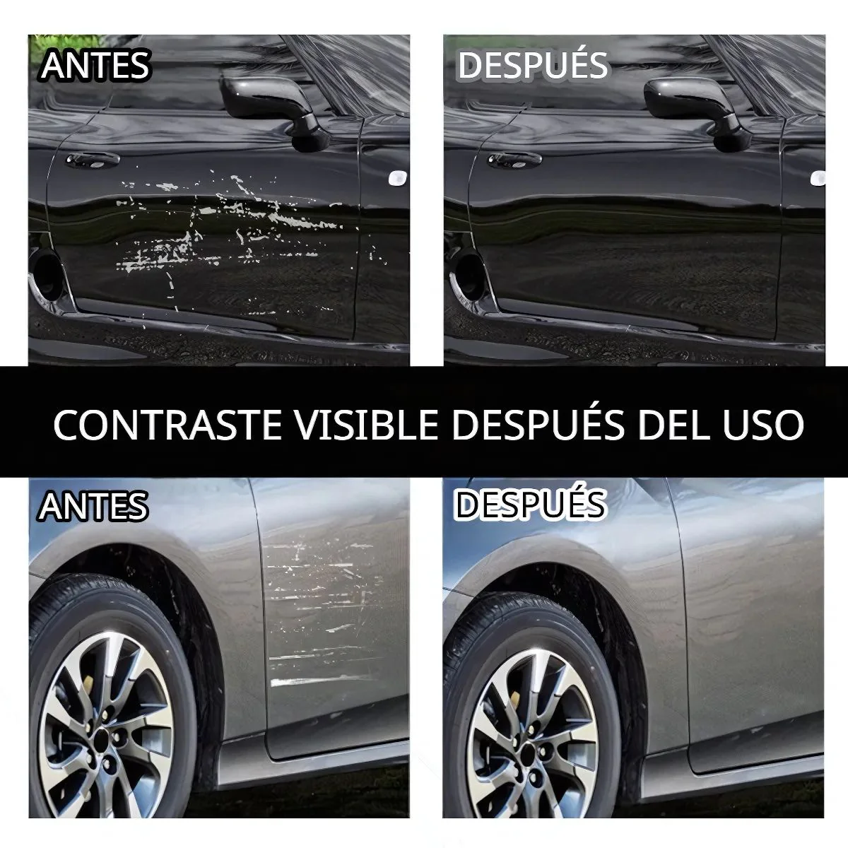 Paño Removedor De Rayones Para Auto. Paño Multiusos De Reparación De Arañazos Para Carros. Quita Rayas De Carro (Set De 12 Unds) - Image 5