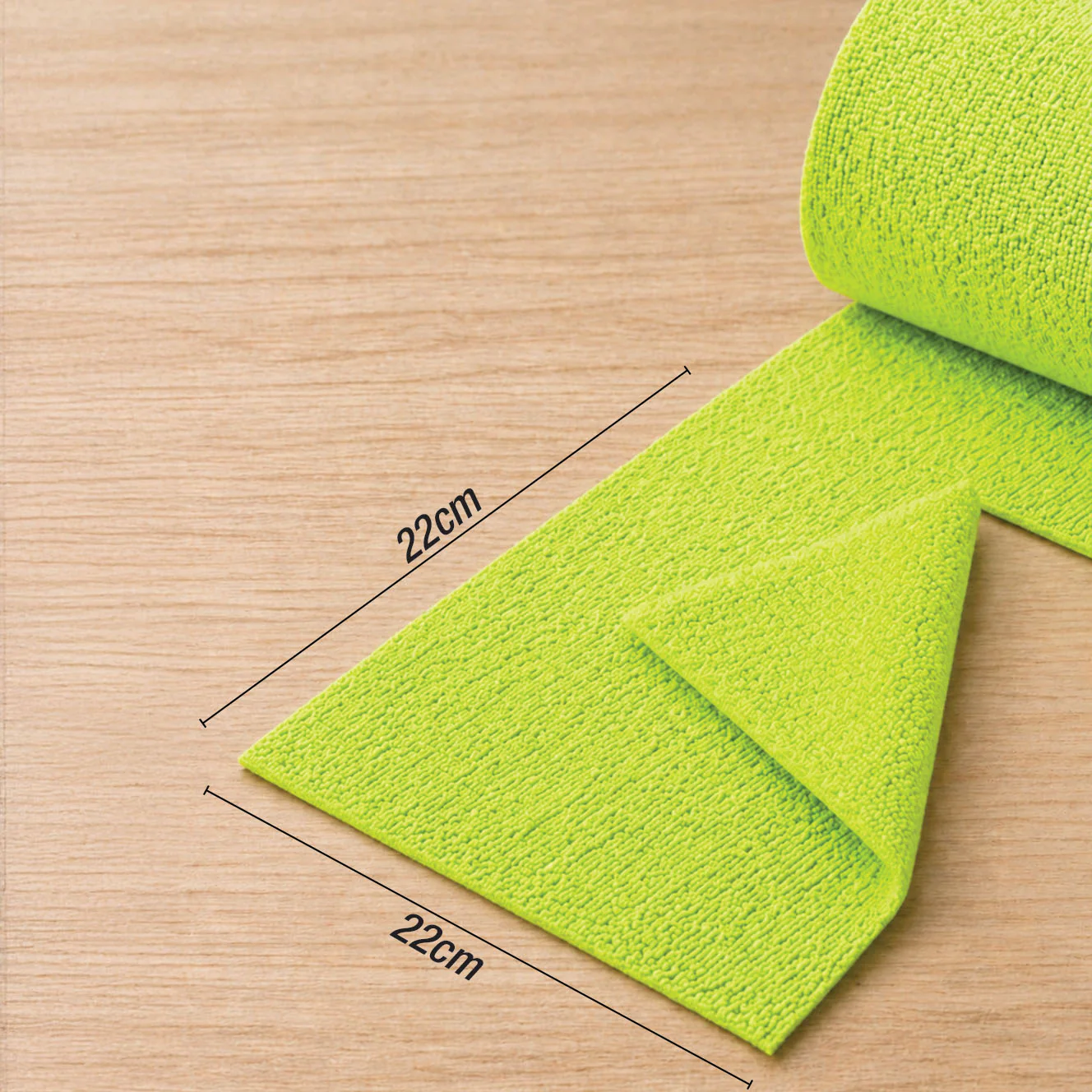 Paños De Microfibra En Rollo De 52 Unidades (Toallas 22×22Cm). Trapos Súper Absorbentes Y Reutilizables Para Limpieza. - Image 4