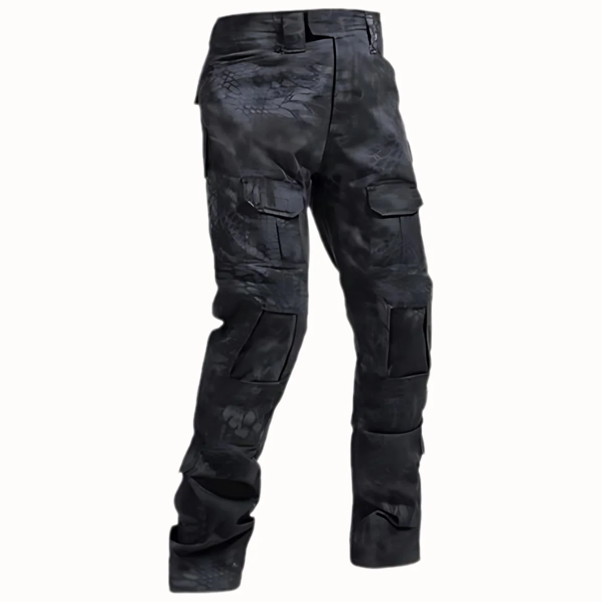 Pantalones Tácticos Con Bolsillos Para Hombre. Atuendo Militar. Camuflaje. - Image 8