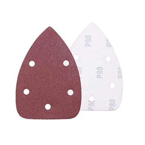 Papel De Lija Triangular De Grano 80 Para Lijadora Delta (Por Unidad).