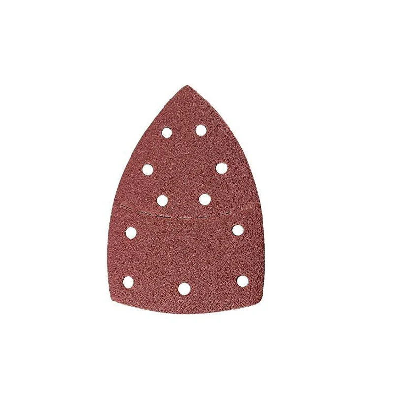 Papel De Lija Delta Triangular De Grano 60 Para Lijadora (Por Unidad).