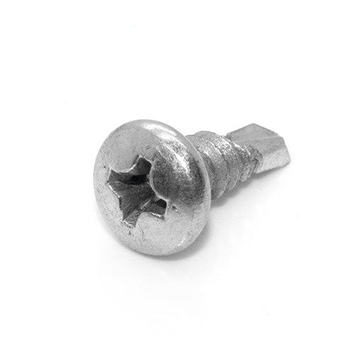 Tornillos Auto Taladrantes Pan Head. (Paquete 100) Cabeza Redonda.