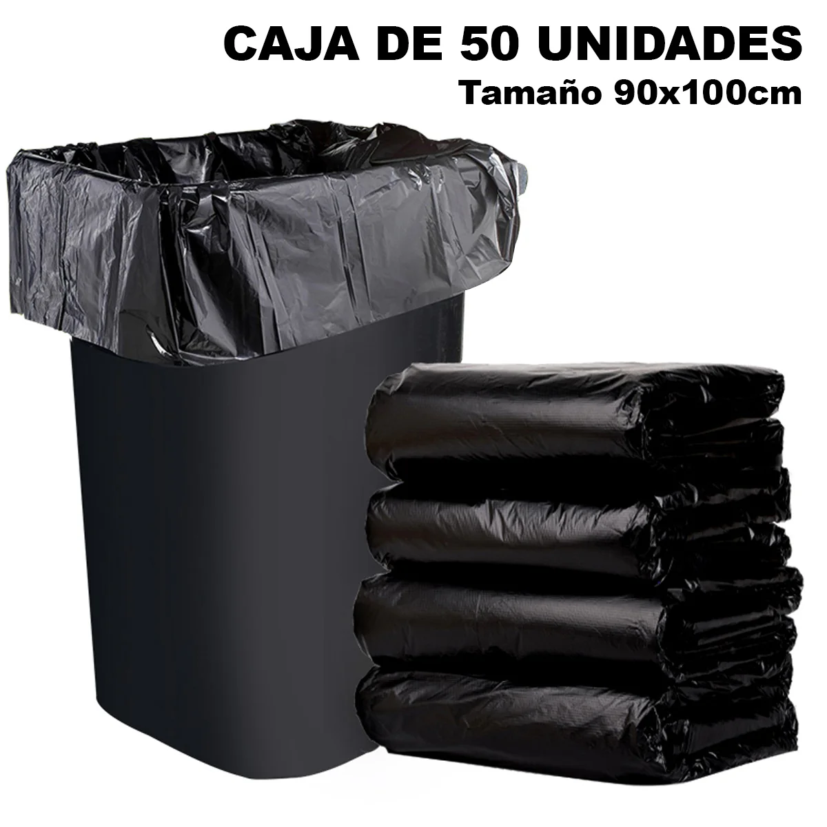 (Paquete 50 Unid) Bolsas De Basura - Image 7