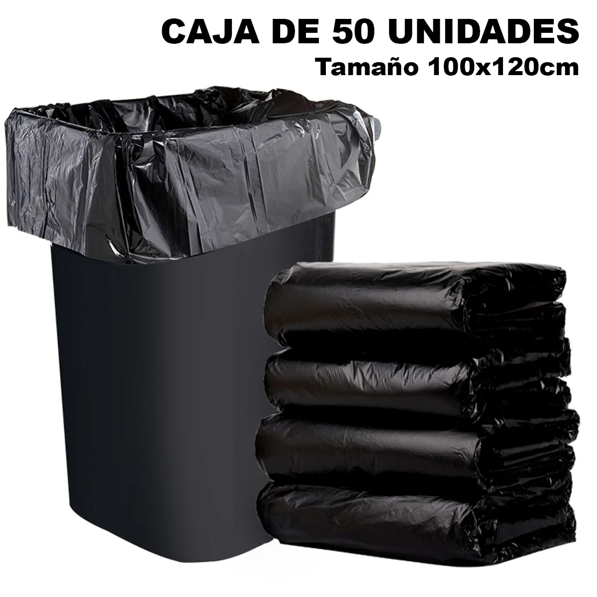 (Paquete 50 Unid) Bolsas De Basura - Image 9