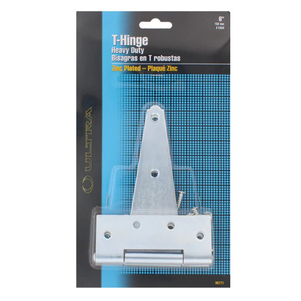 (Par) Bisagra En T De 6" Galvanizada. Extra Heavy Duty - Image 3
