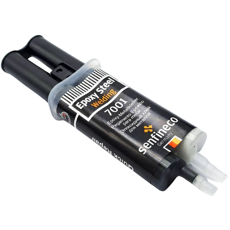 Pegamento Epóxico De Secado Rápido 5 Minutos Para Metal 24Ml (0.82Oz). Senfineco Epoxy Steel - Image 2