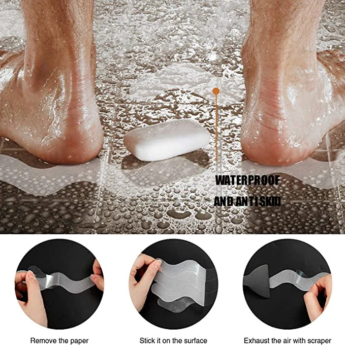 Pegatina Adhesivo Antiresbalante Para Ducha, 24 Tiras Sticker - Image 6