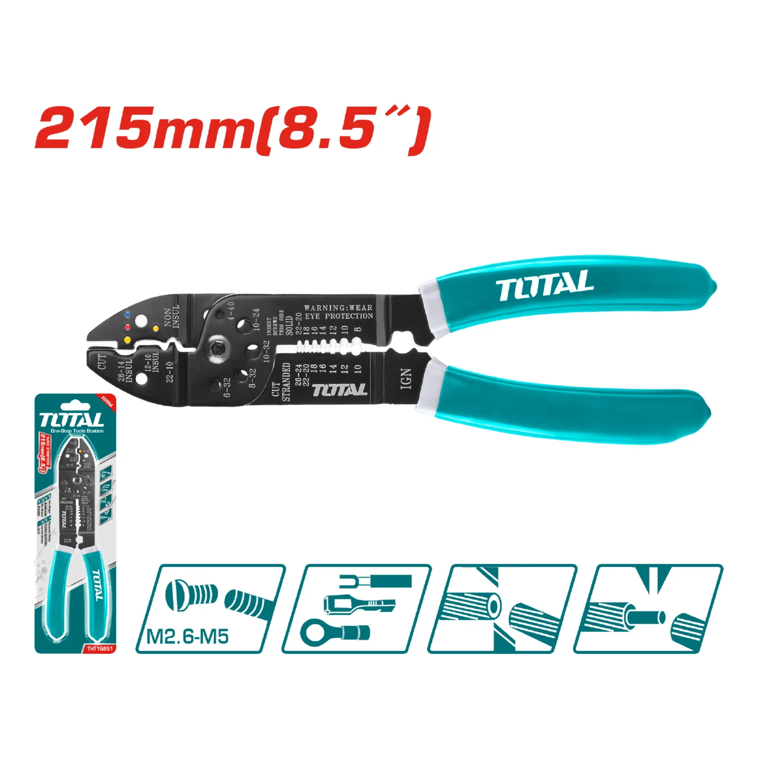 Pelacables Pinza 8.5" Para Cables Eléctricos - Image 2