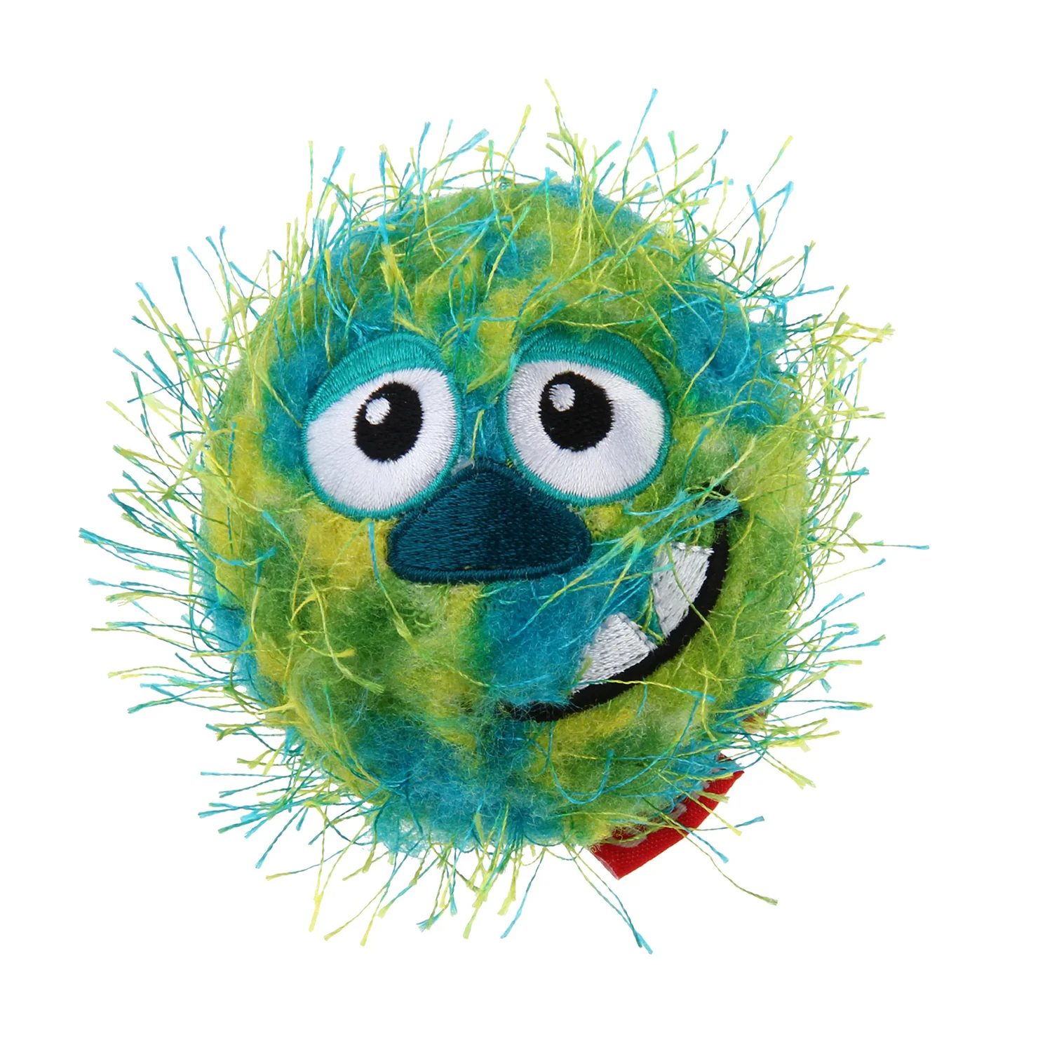 Pelota Crazy Ball Tela Verde Para Mascota - Image 3