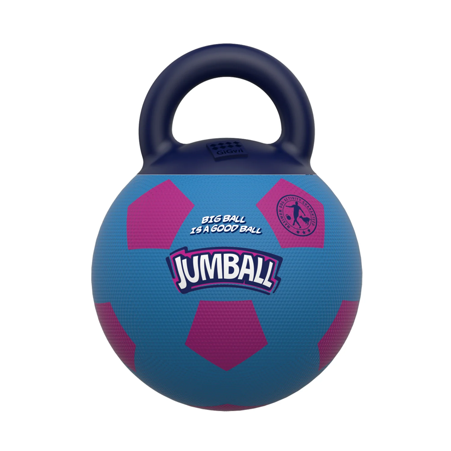 Pelota JUMBALL Azul Con Asa Para Mascota - Image 6