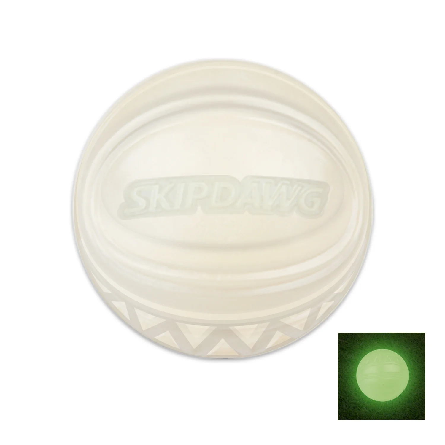 Pelota Luminiscente Neón De Carga Solar Para Mascota - Image 3