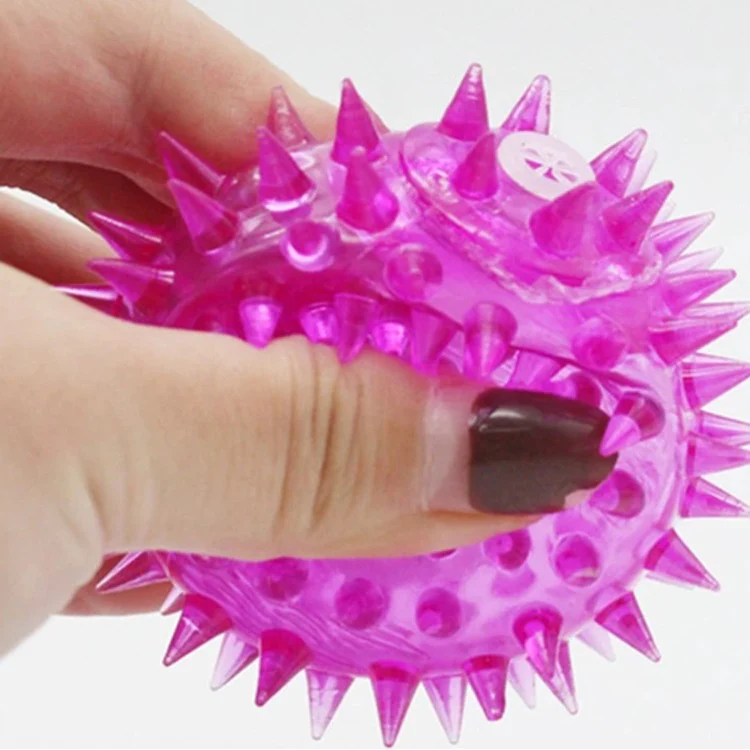 Pelota Para Perro Con Luz LED Y Sonido. Colores Surtidos. Tamaño 6Cm - Image 3