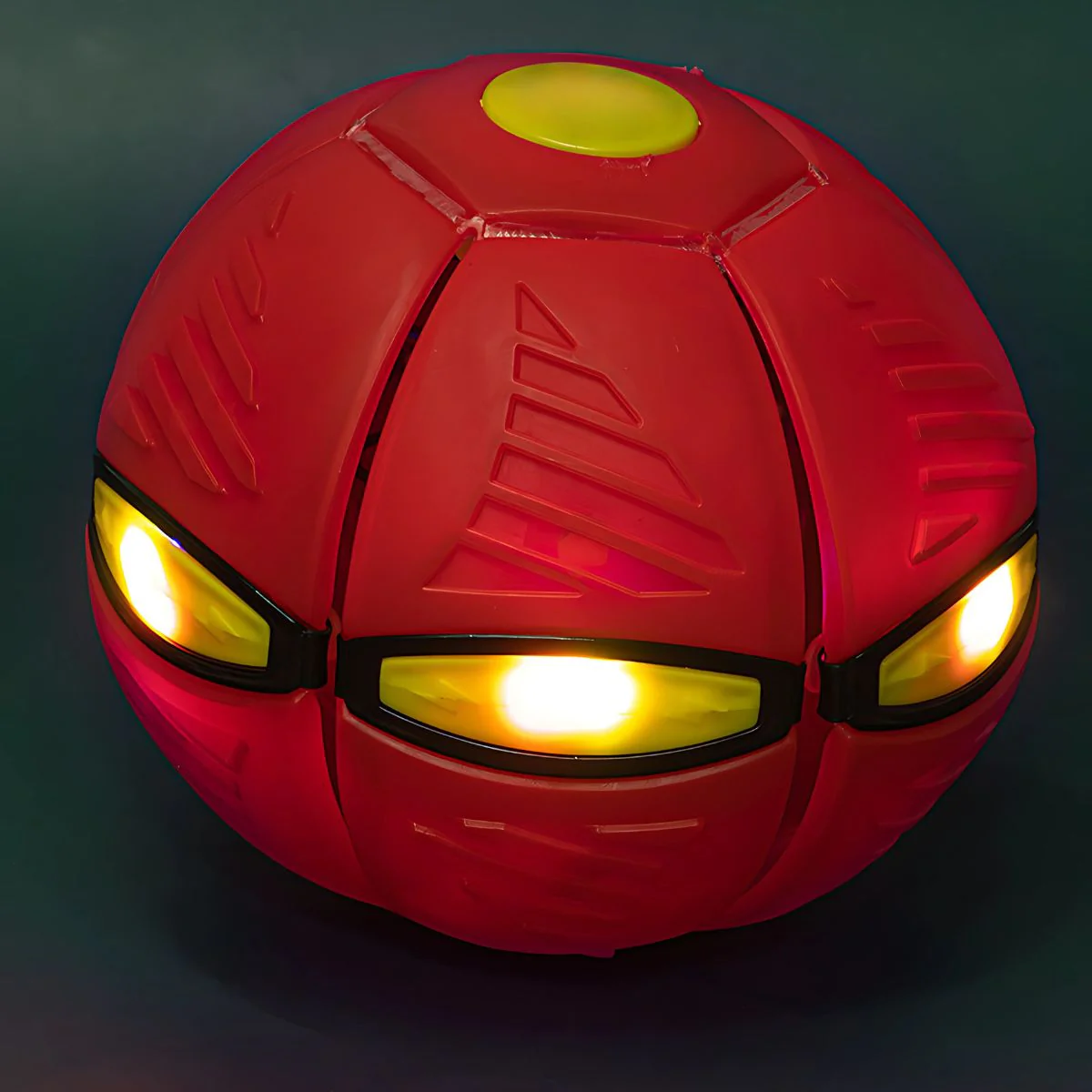 Pelota Transformable 2 En 1. Se Transforma En Disco. Juguete Interactivo Con Luz LED. - Image 4