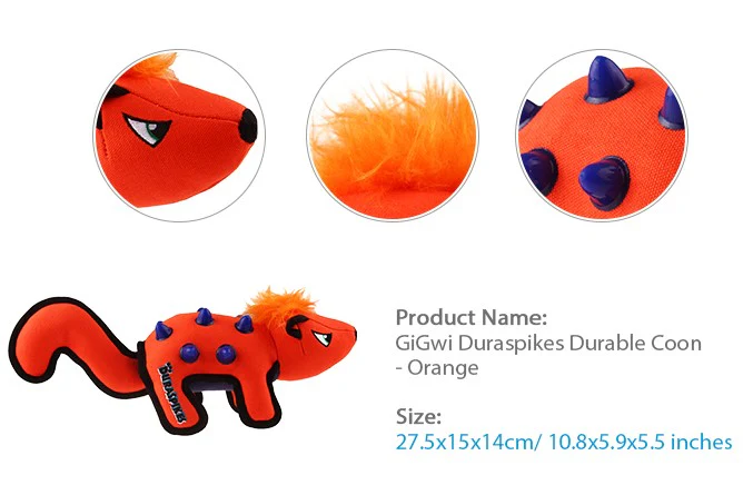 Peluche Ardilla Resistente Duraspikes Para Mascotas - Image 3