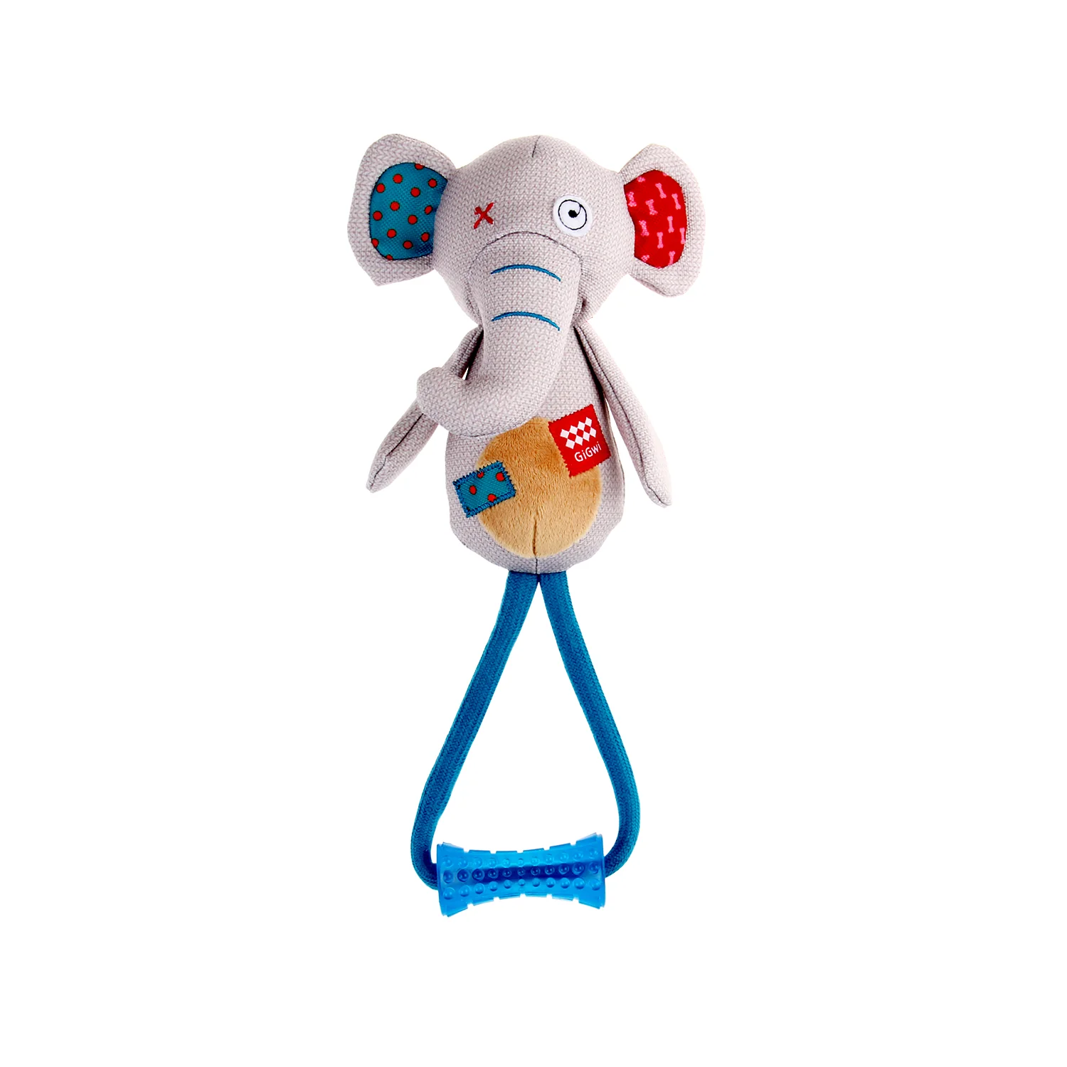 Peluche Elefante De Tela Con Cuerda Para Mascota - Image 5