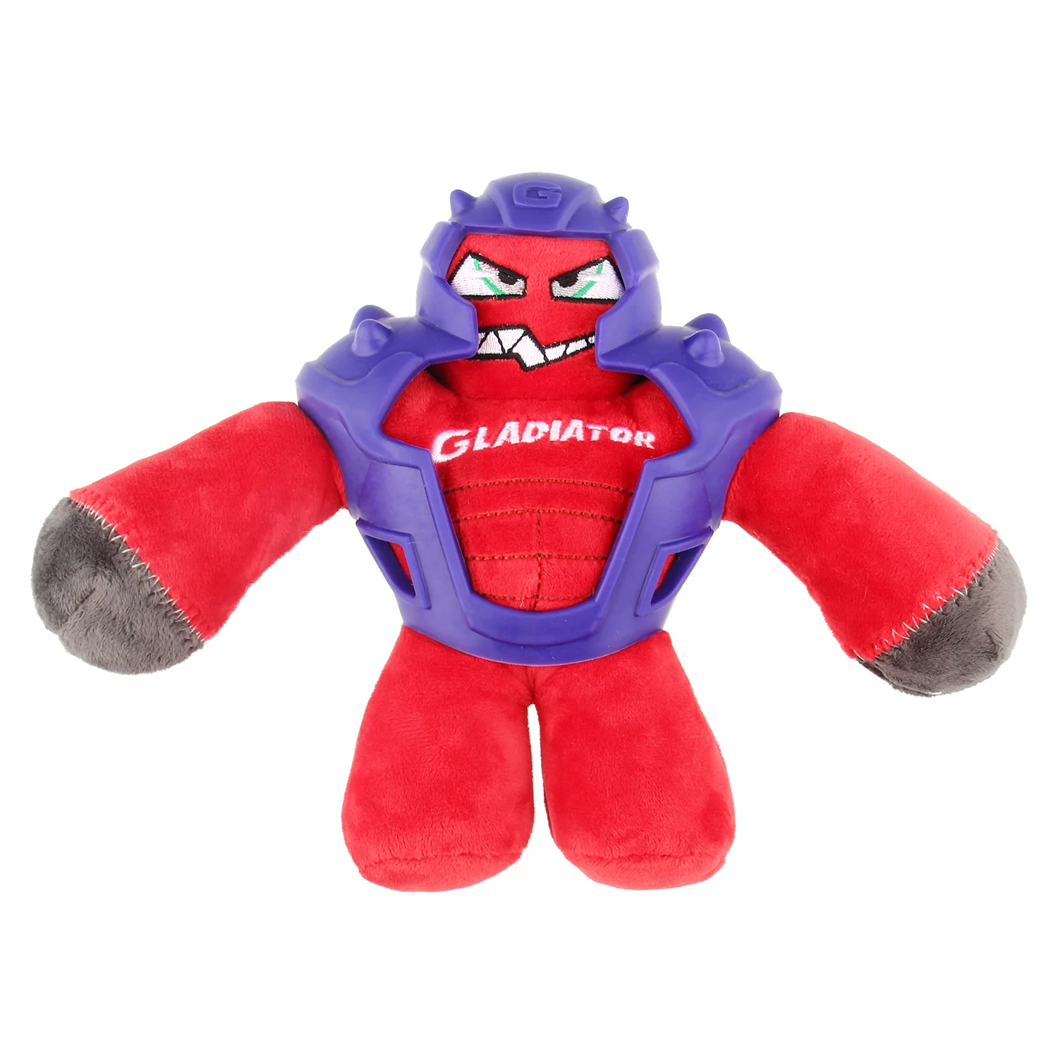 Peluche Gladiador Rojo Muñeco Para Mascota - Image 6