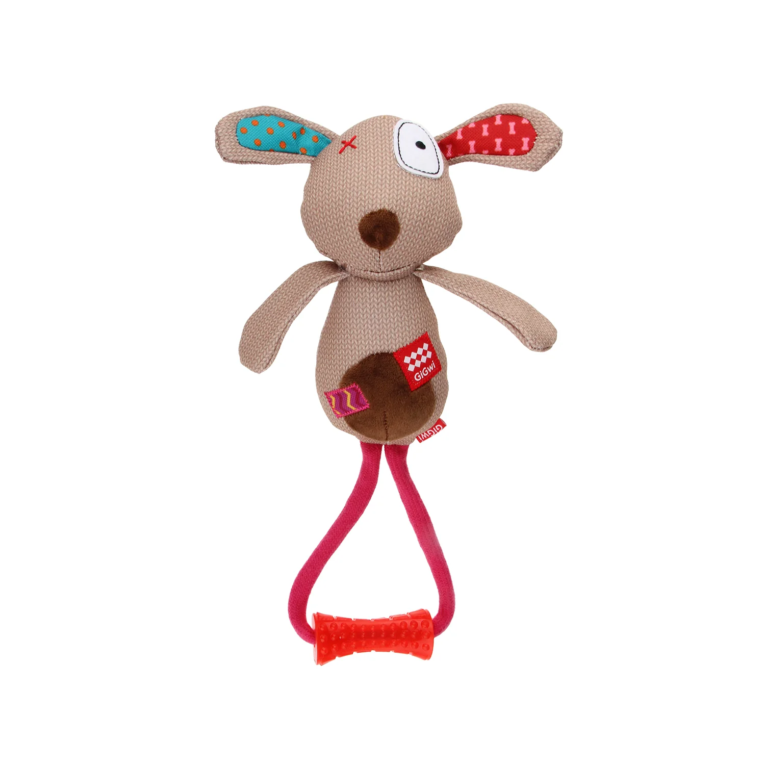 Peluche Perro De Tela Con Cuerda Para Mascota - Image 3