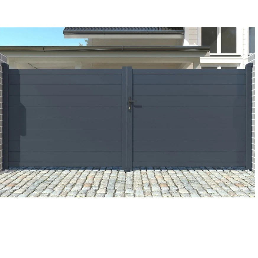 Perfil Lama Para Puertas - Fijos - Portones. Espesor 1.2 Mm. Largo 5.85 Mts. Acabado Dark Grey - Image 3