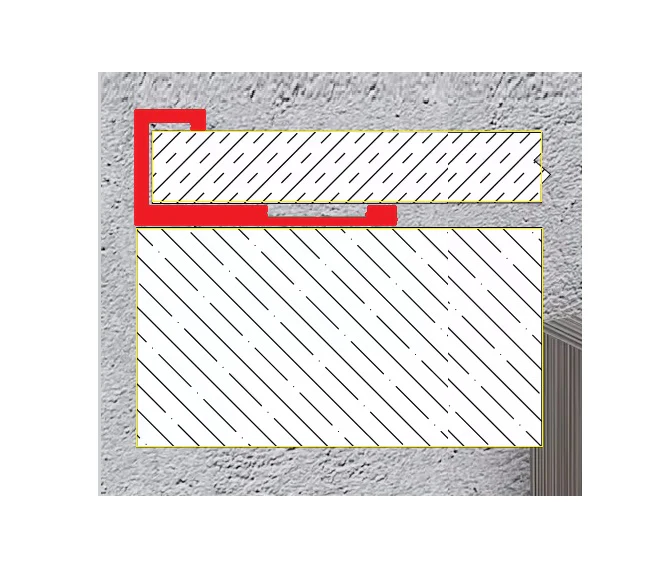 Perfil C Remate Final Laminas De 5 Mm Bambú WPC PVC 3M Long Silver - Image 2