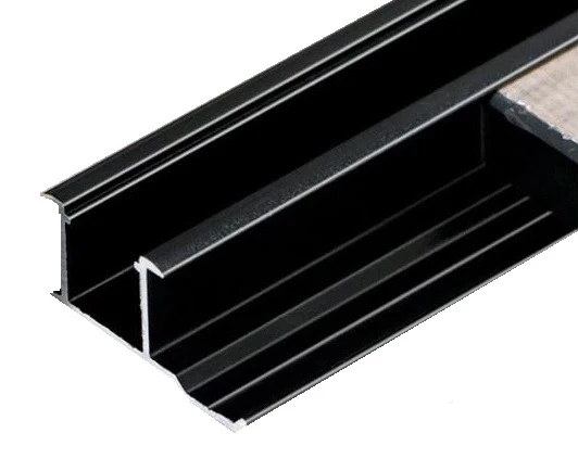 Perfil LED U Moldura Con Cobertor (Led No Incluido) Para Panel 8 Mm 3M Long SILVER - Image 2