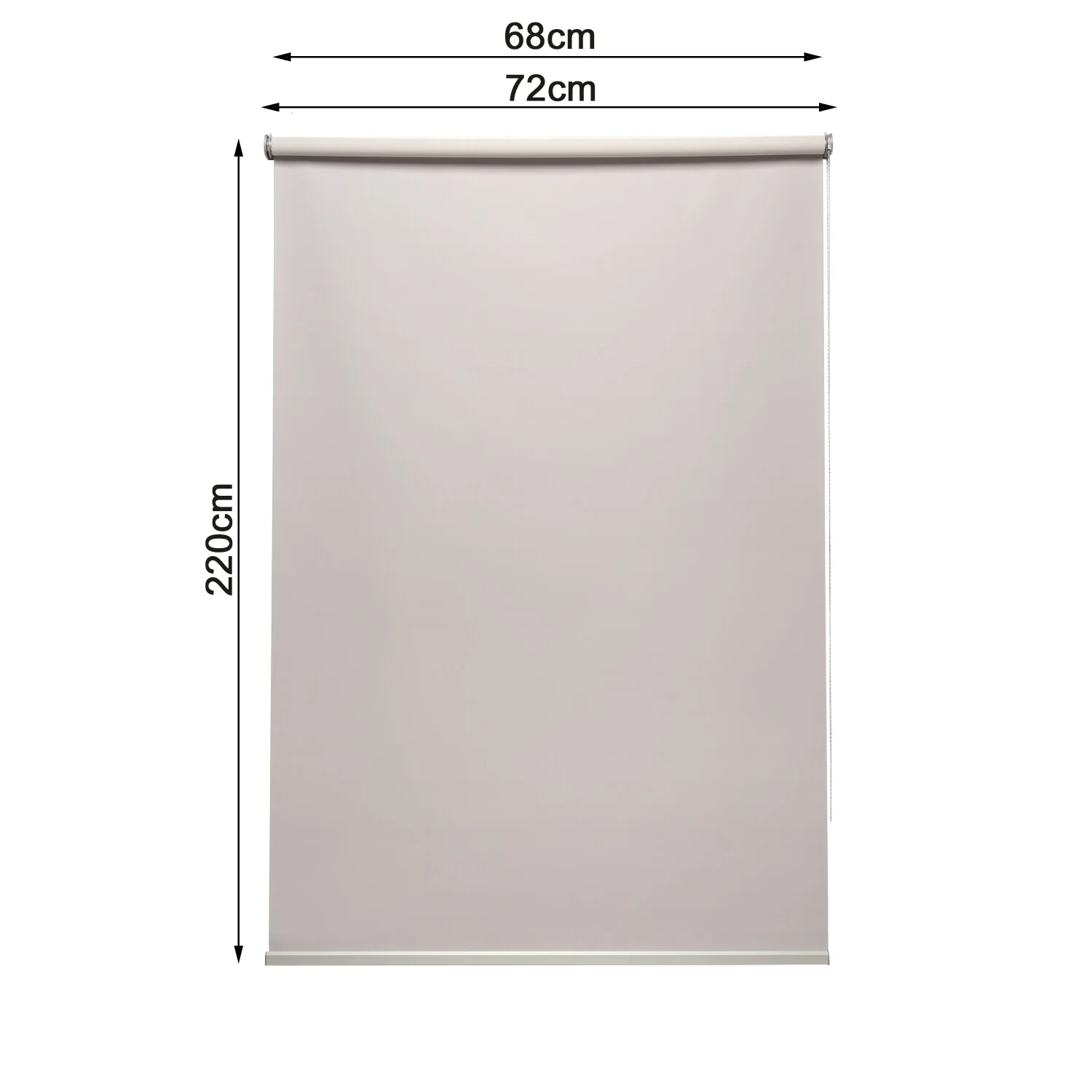 Persiana Blackout Roller Belem Gris Granito - Image 6