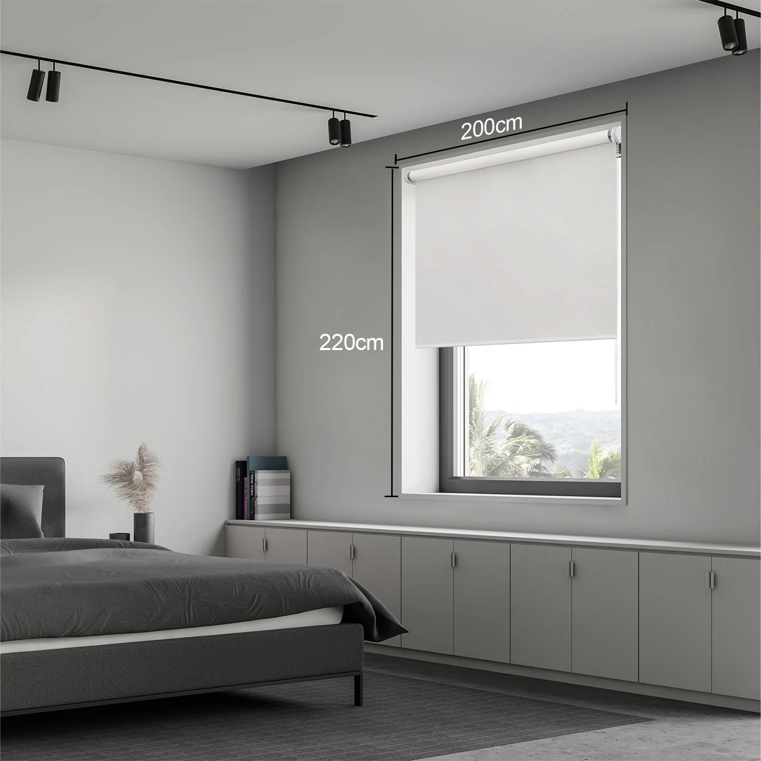 Persianas Blackout Roller  BLANCO SOOTH  INSPIRE - Image 10