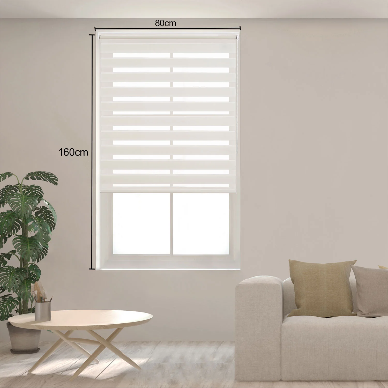 Persianas Roller Enrollable Eclipse Dual BLANCO LUMINA INSPIRE - Image 5
