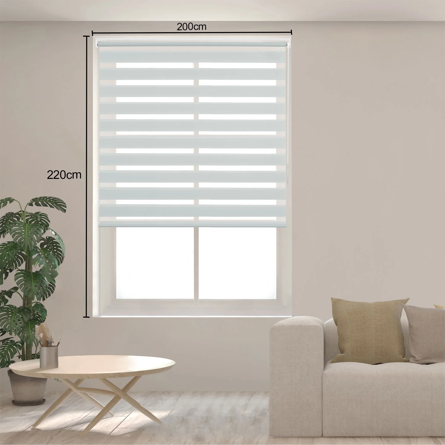 Persianas Roller Enrollable Eclipse Dual GRIS LUMINA INSPIRE - Image 11