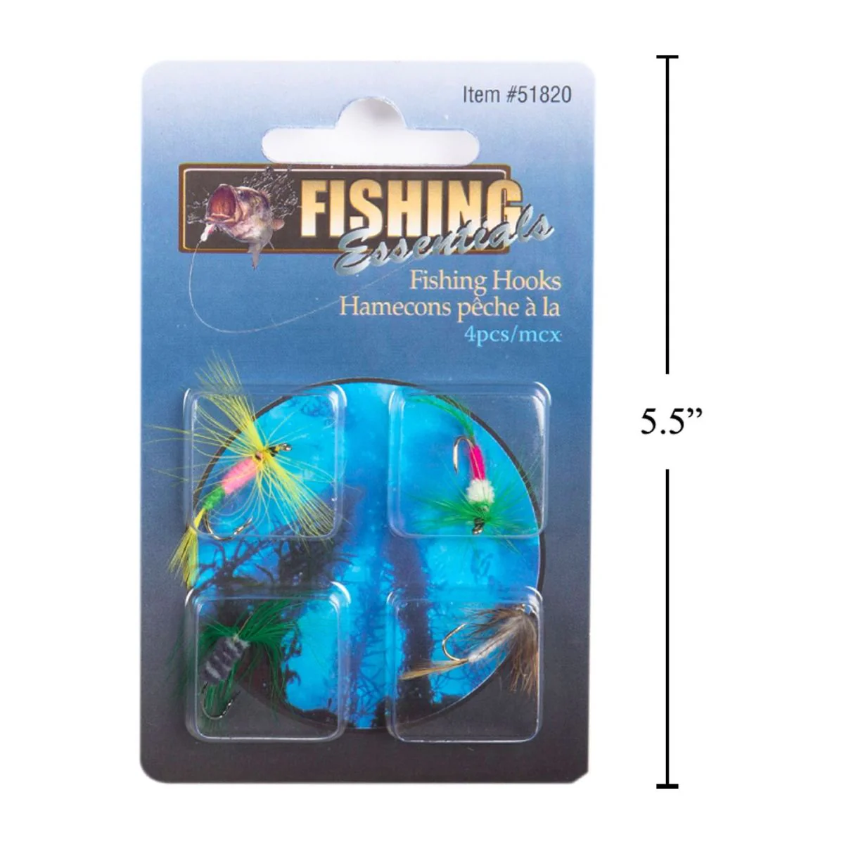 Pesca 4Pcs Anzuelos De Mosca - Image 4
