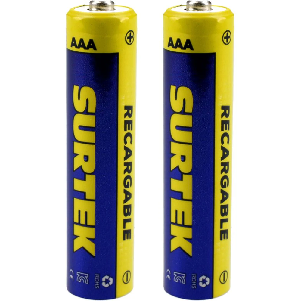 Pilas Recargables AAA Blíster Con 2 Piezas Surtek. - Image 2