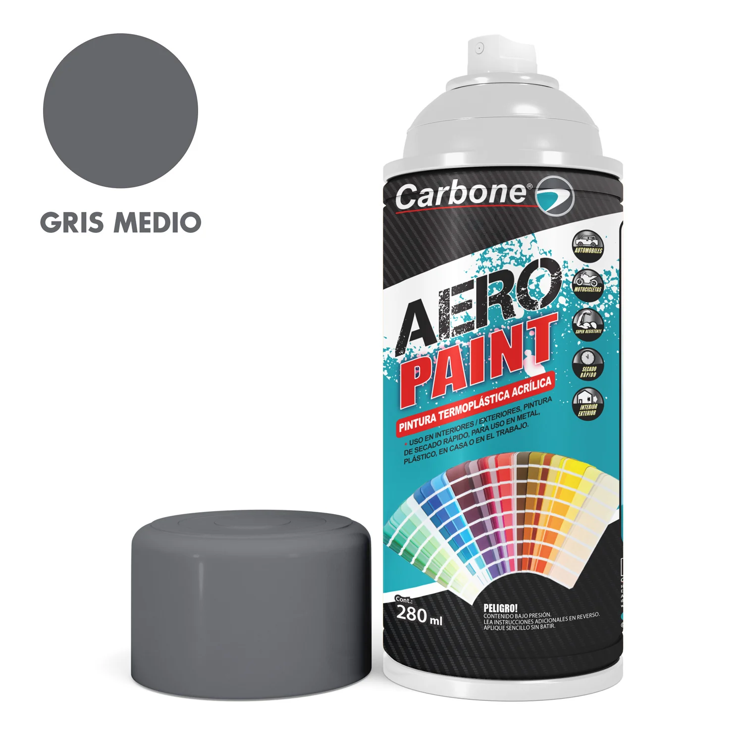 Pintura Aerosol En Spray. Interiores Y Exteriores Alta Calidad 280Ml - Image 14
