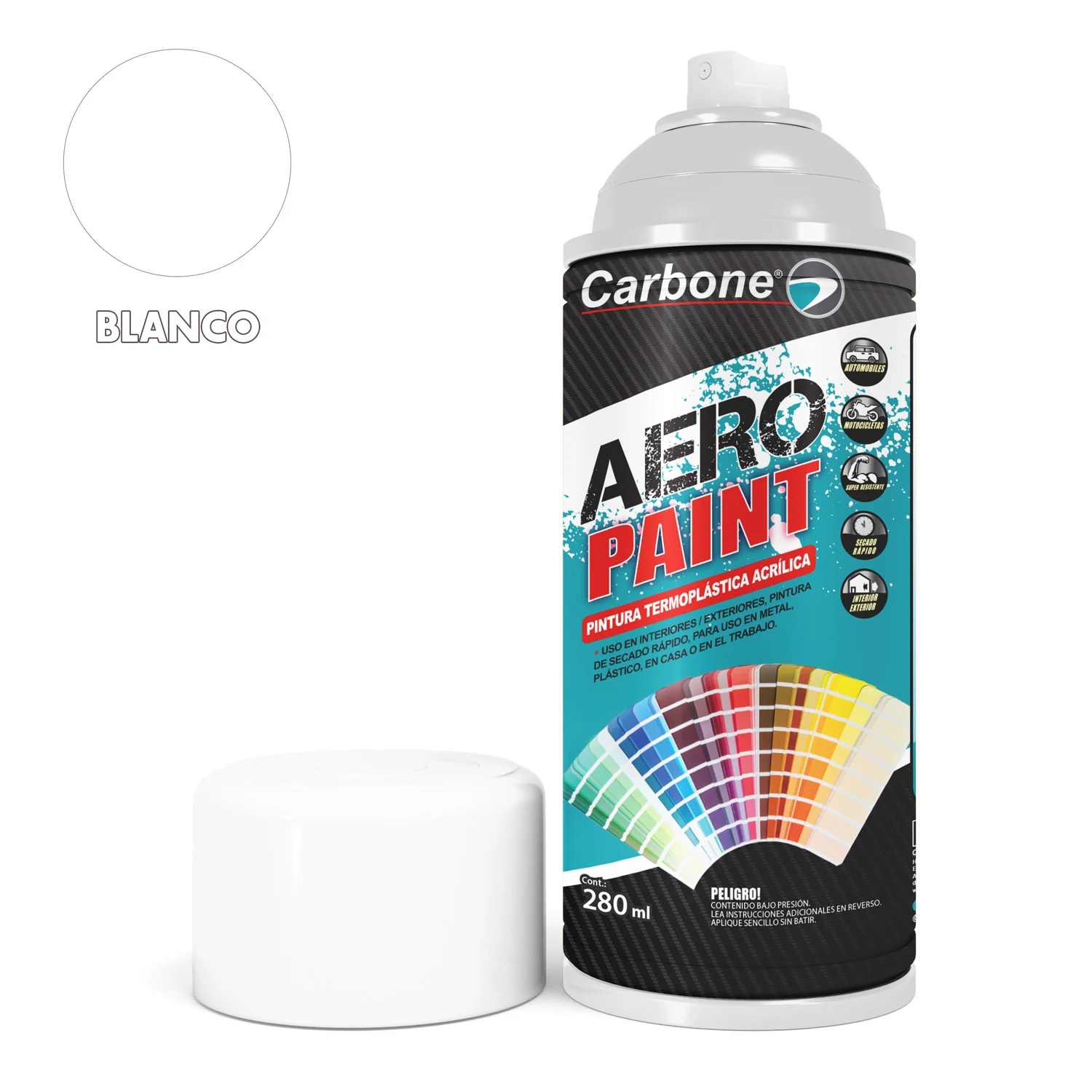 Pintura Aerosol En Spray. Interiores Y Exteriores Alta Calidad 280Ml - Image 6